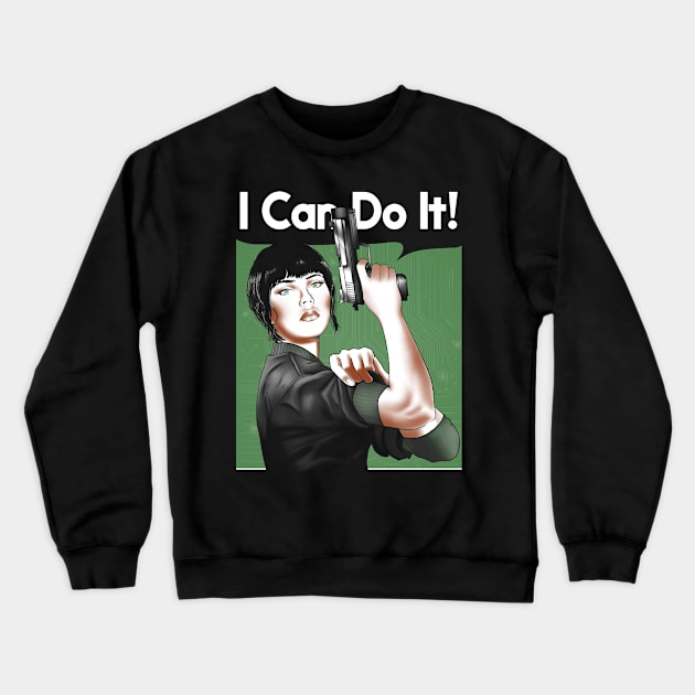 Kusanagi can do it Crewneck Sweatshirt by ddjvigo